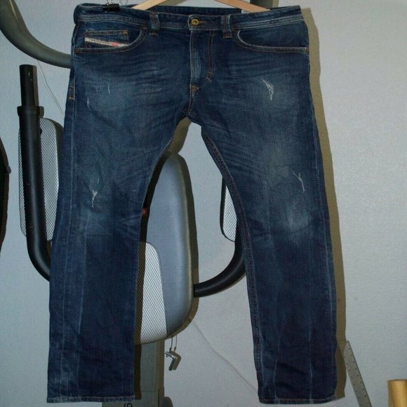 Mens Diesel Thavar Wash 0R1K8_Stretch slim skinny Jean